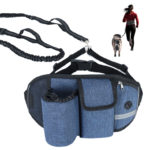 FitMe magebelte med elastisk bånd til hund blå