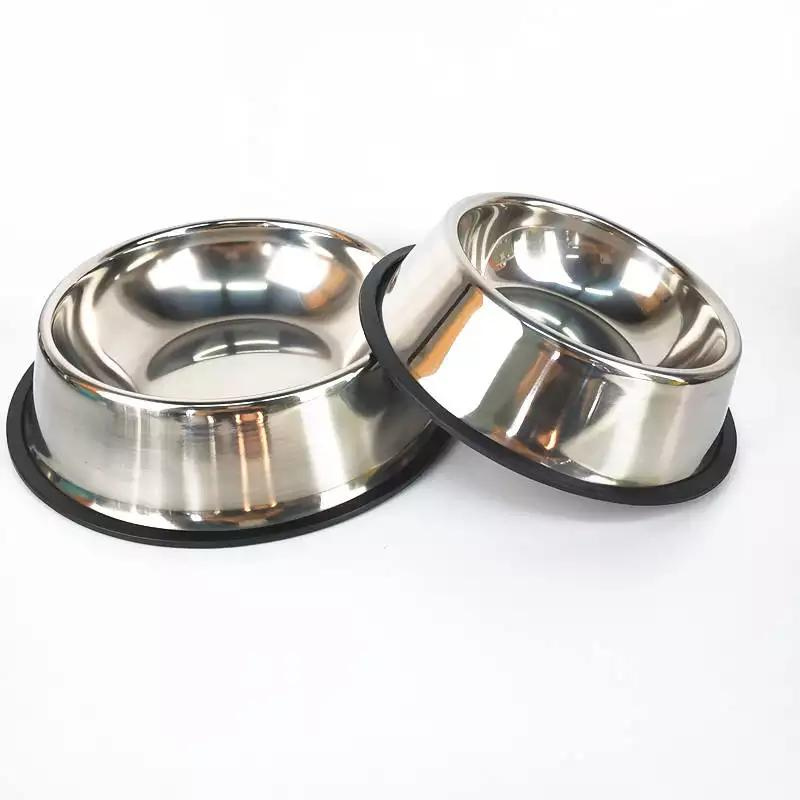 anitskli hundeskål i rustfritt stål vannskål matskål