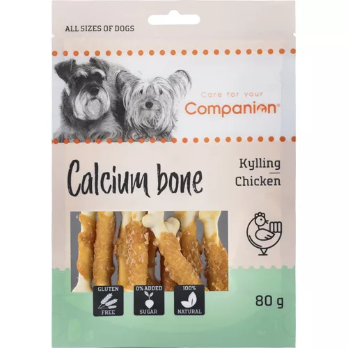 Companion Calcium bone - Kylling 80g