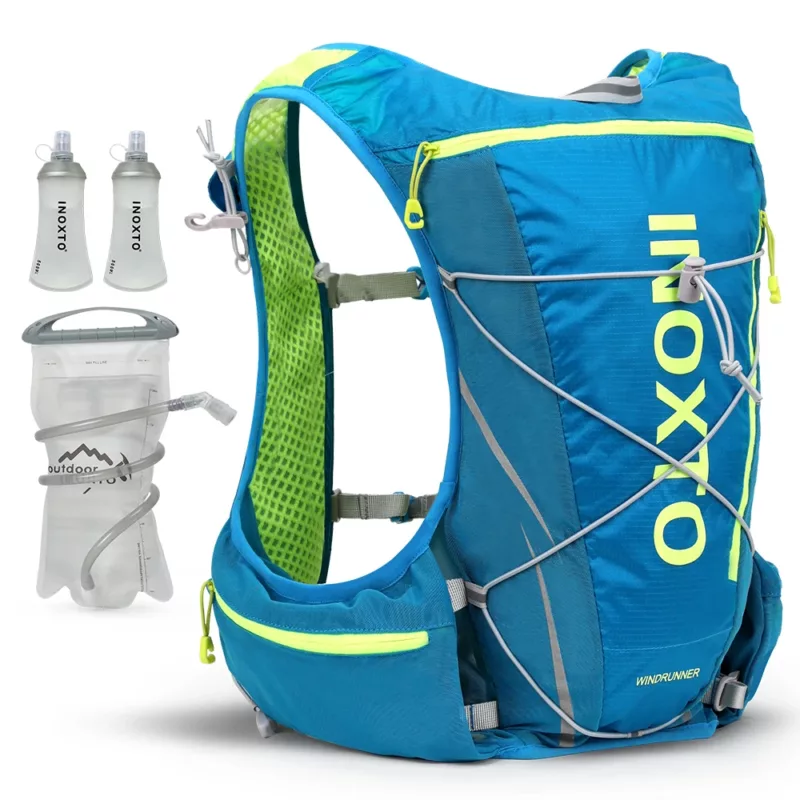 running hydrating vest backpack 8L cycling hydrating backpack hiking marathon hydrating with 1 5L water bag