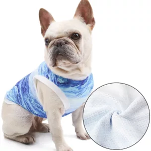 Spring Cooling Summer Pet Clothing Puppy Cool Dog Strap Cat Vest Instant Cooling Bulldog Pet Clothes 3