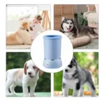 Automatic Dog Paw Washer USB Rechargeable Pet Paw Cleaner Remove Dust Dirt Hair Comfortable Paw Washer For Labradors American 5