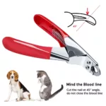 Dog Cat Nail Clipper Stainless Steel Pet Toes Cutter Scissor Grooming Tool for Small Medium Dogs Cats Guillotine Nail Clipper 3