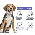 SEISSO Dogs Mosquitoe Repellent Collar Pet Antiparasitic Anti Flea Tick Collar For Small Large Dog Cat Leash RetractabAccessorie 5