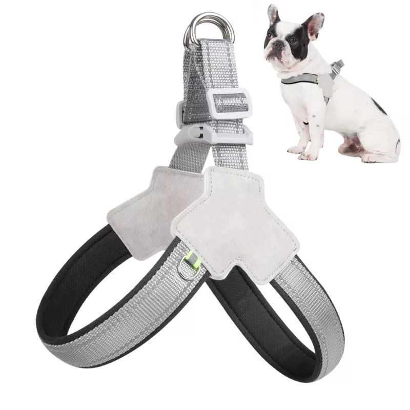 Summer No Pull Dog Harness Puppy Breathable Chest Strap For Small Medium Dogs Cats Travel Walking