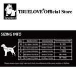 TRUE LOVE Pet Harness No Pull Nylon Reflective Dog Harness Adjustable Comfortable Control Step-in Brilliant Truelove TLH5654 5