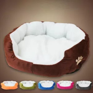 Washable Super Soft Dog Bed Pet Bed Mat Supplies Plush Cat Mat Small and Large Size Lambswool Kennel Teddy Bichon