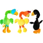 Pets Dog Toys Screaming Chicken Sound Toy Puppy Bite Resistant Chew Toy Interactive Squeaky Dog Toy Puppy Dog Accessories 2