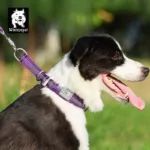 Truelove Pet Dog Choke Collar Soft Strong Purple Pets Dog Training Slip Collars Choker For Small Large Dogs Pitbull Pug Bulldog 4