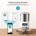 Tuya Smart APP Pet Feeder Cat And Dog Food Automatic Dispenser Suitable For Small And Medium-Sized Cats And Dogs Remote Feeding 2