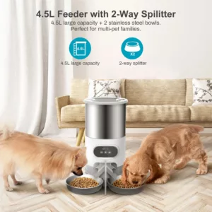 Tuya Smart APP Pet Feeder Cat And Dog Food Automatic Dispenser Suitable For Small And Medium-Sized Cats And Dogs Remote Feeding 1